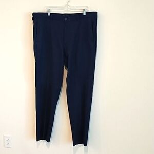 Haggard Cool 18 Pro Mens Golf Pants Navy Blue Straight Fit